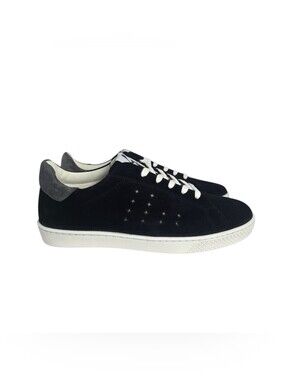 Lazo Halo Eco Suede Sneakers Black/Hematite Grey  Womens 8 Mens 6.5